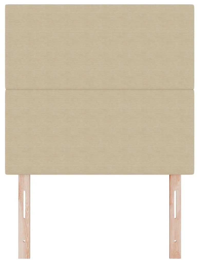 Fejtámla Egyszerű Dizájn Világos Zöld Szürke 100 cm Corduroy Szövet