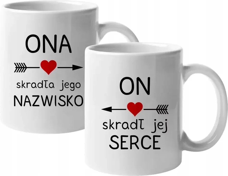 Bögre Szett Pároknak Ajándék Esküvőre Évfordulóra