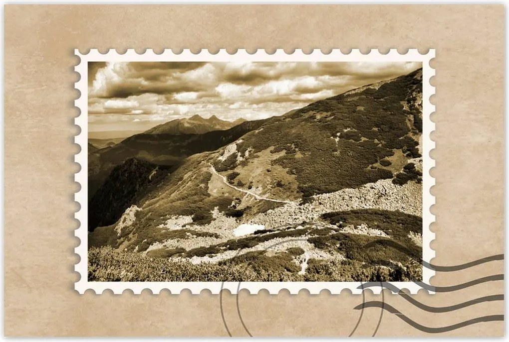 Poszterek 90x60 Tátra Lengyel hegyek Kilátás