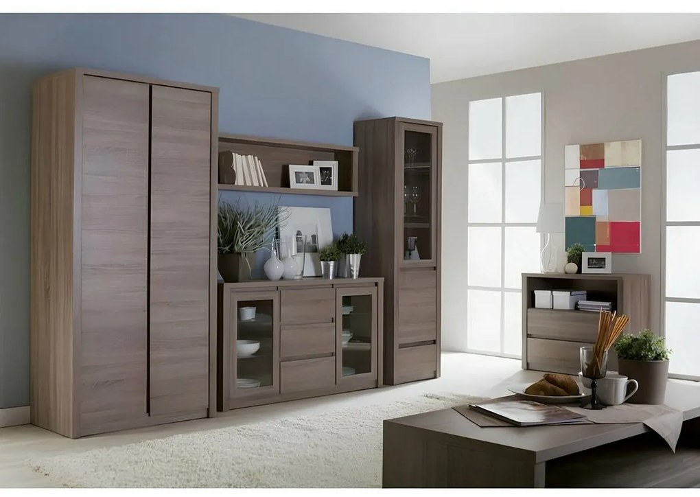 MONTANA K2D komód, Lefkas tölgy