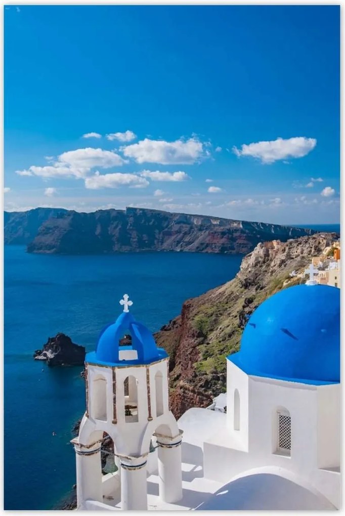 Poszterek 80x120 Santorini