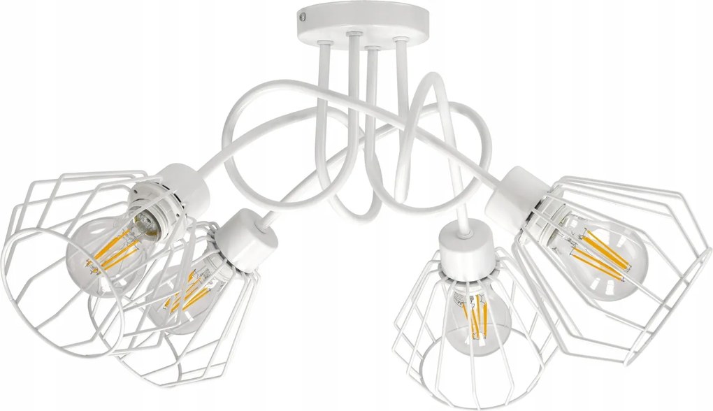 Mennyezeti Lámpa Függő CSillár Loft drót Gyémánt