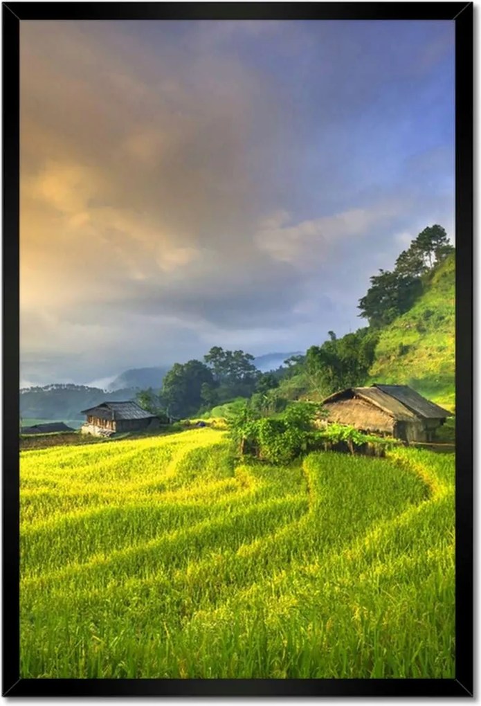 Poszterek keretben 40x60 Kilátás Tájkép