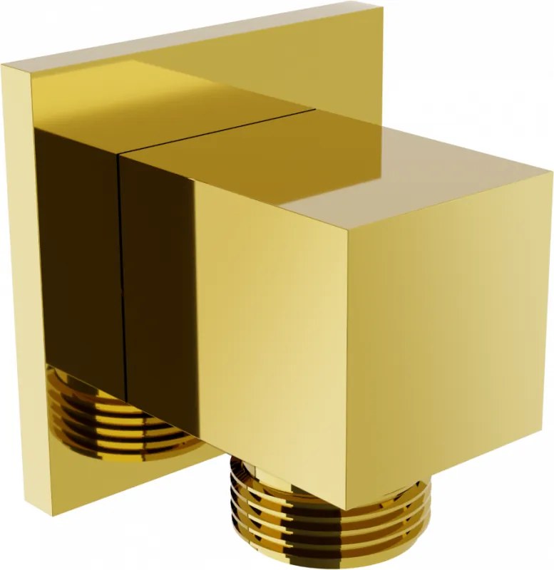 Mexen Cube sarokcsatlakozó, arany - 79340-50