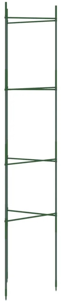 2 db acél és polipropilén paradicsomketrec 154 cm