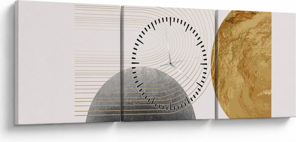 Kép - Rusztikus boltívek N⁰2 (órával) (90x30 cm)