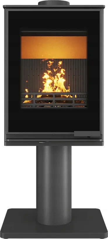 Acél kályha kecske öntöttvas szabadonálló kályha 6,5kW kandalló Harita láb