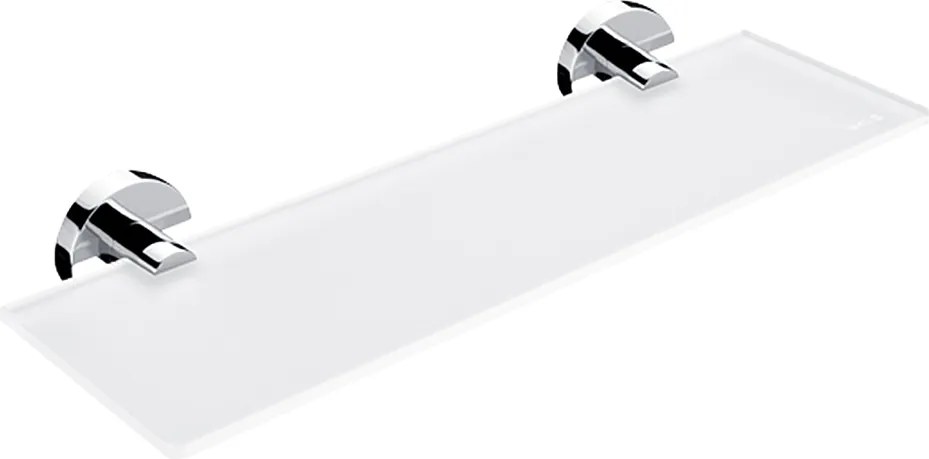 Nimco Unix fürdőszobai polc matt üveg 40 cm Un 13091B-40-26