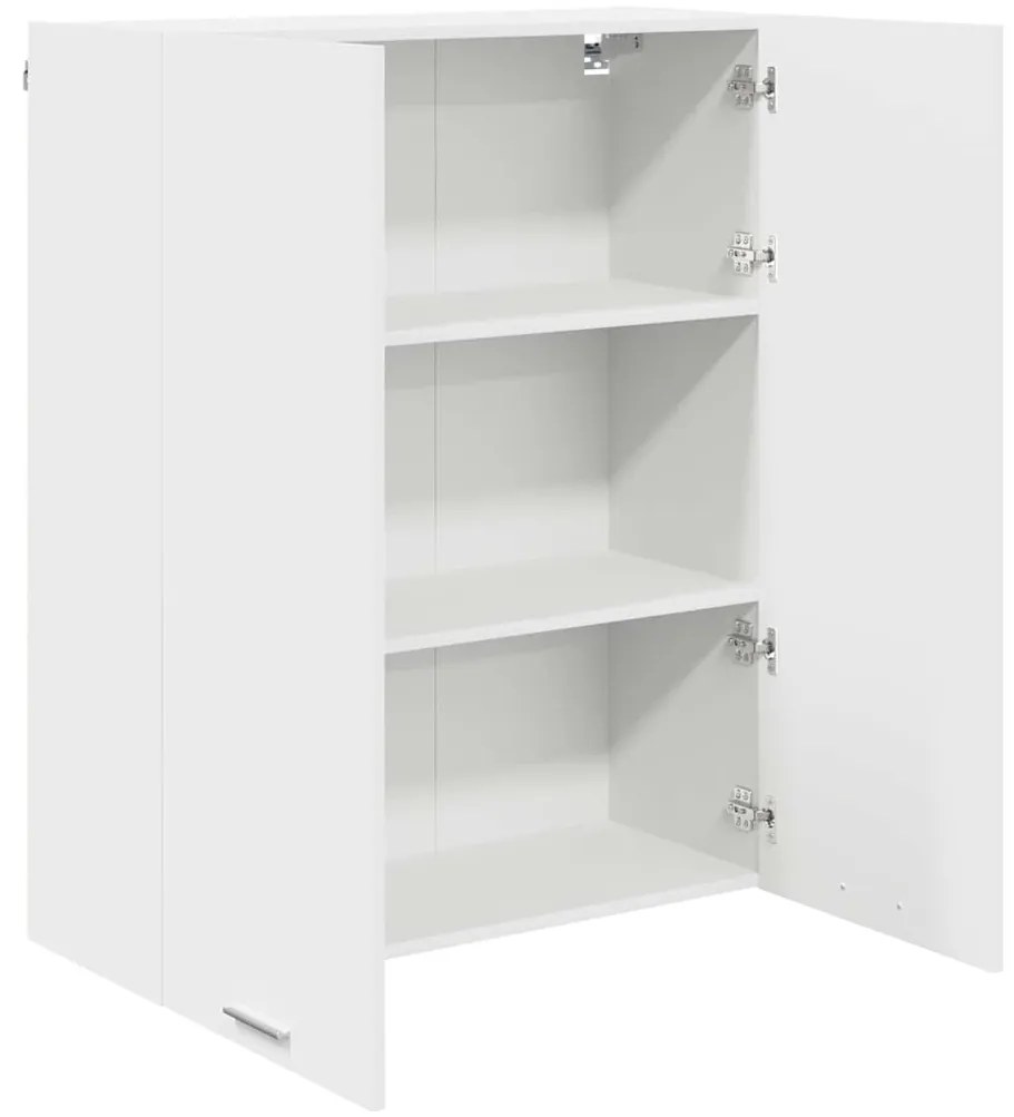 Függő szekrény polcokkal Riga Fehér 80 x 31 x 100 cm Faanyag