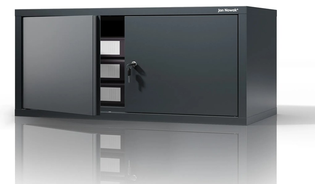 Moduláris felső szekrény EWA Compact 800 x 380 x 400 mm, antracit