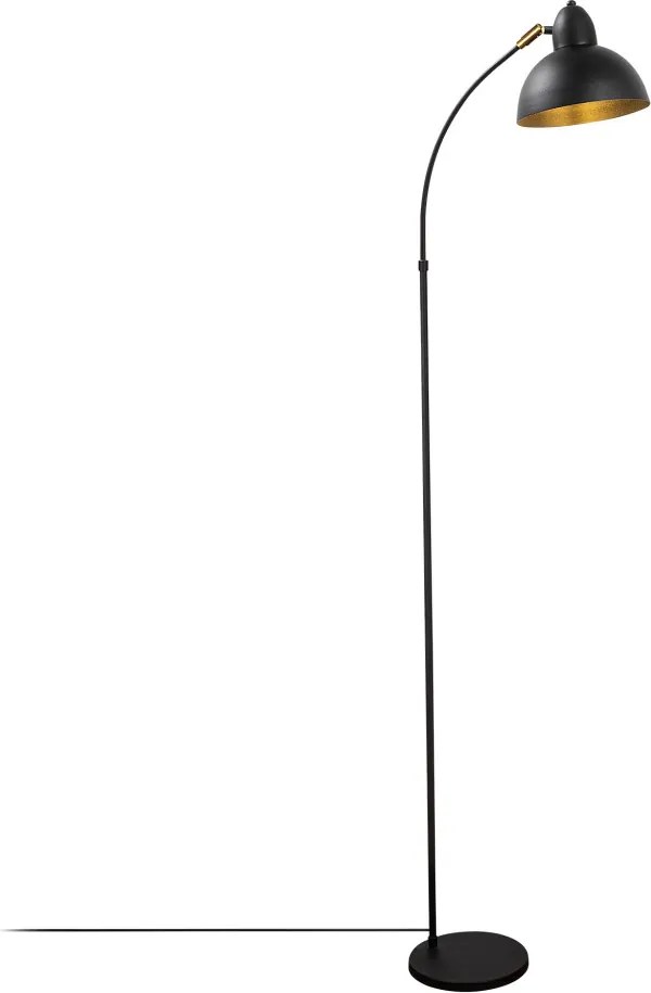 Varzan, állólámpa, antik fekete