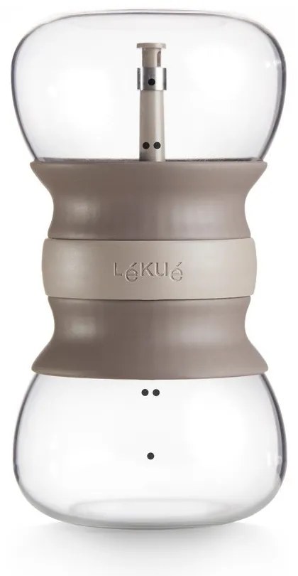 Világosbarna üveg teáskanna szűrővel 500 ml – Lékué