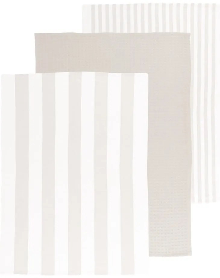 Pamut konyharuha szett 3 db-os 51x74 cm Marra – Tiseco Home Studio