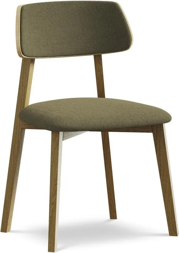 Zöld tömörfa étkezőszék Niu – Makamii