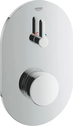 Grohe Eurosmart Cosmopolitan zuhany csaptelep vakolat alatti rész nélkül króm 36321000 G36321000