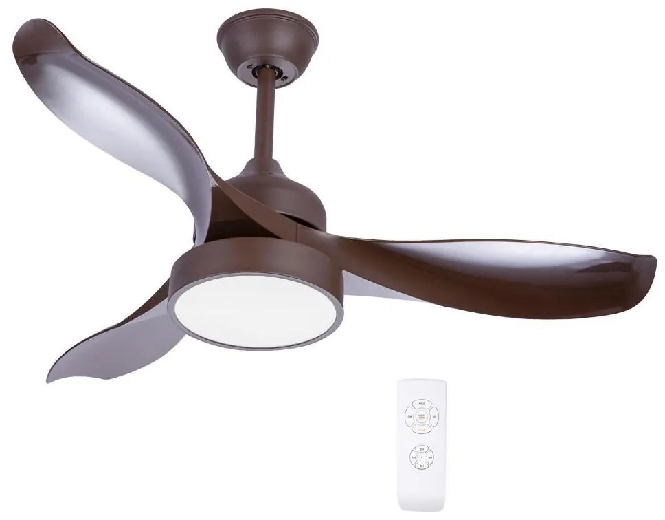 Globo Globo 03610 - LED Mennyezeti ventilátor RAMONA 1xLED/18W/230V + távirányítás GL5069