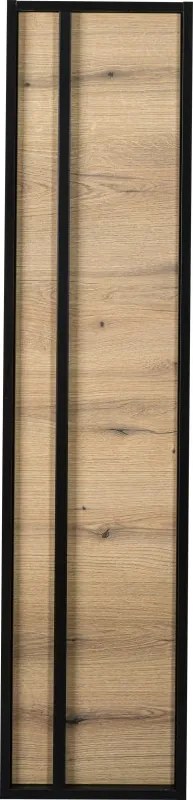 Piramida EURIDIKA OLIVA - FEKETE BETA fali Fürdőszoba - ÁLLÓSZEKRÉNY - 35 x 150 x 30 cm