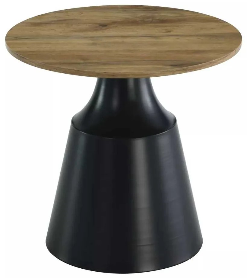 Kioni II dohányzóasztal, artisan tölgy / fekete