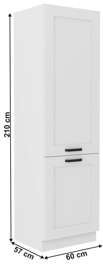 Magas szekrény Lesana 2 (fehér) . 1116411