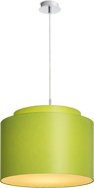 RENDL DOUBLE 40/30 lámpabúra Chintz lime/fehér PVC max. 23W