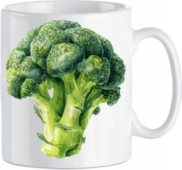 Kerámia bögre Brokkoli Zöldség nyomtatás