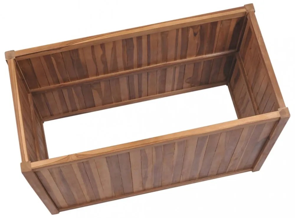 tömör tíkfa magaságyás 150 x 50 x 50 cm