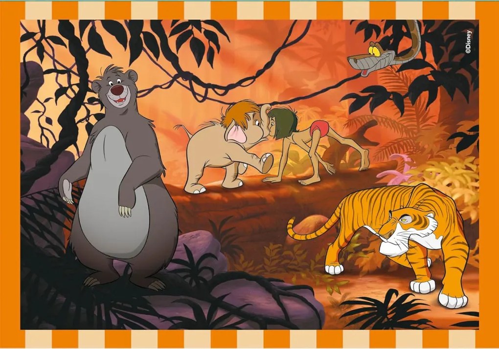 Disney Classics Tale 4 az 1-ben puzzle Clementoni