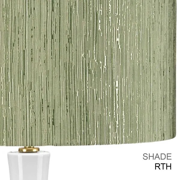 Elstead MILO-AB-TL-RTH - Asztali lámpa MILO 1xE27/60W/230V zöld