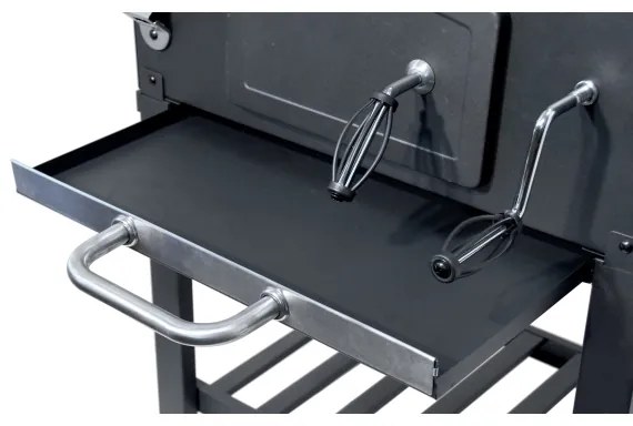 Faszenes grillsütő fekete