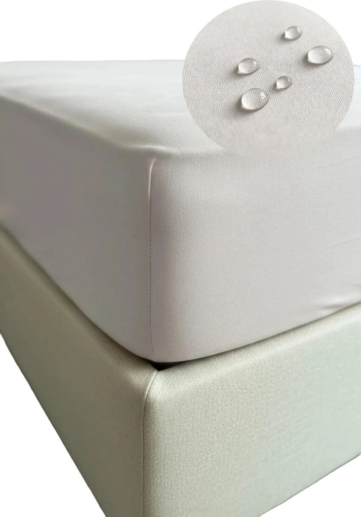 Aquasafe gumis vízálló jeres lepedő 60x120 szürke