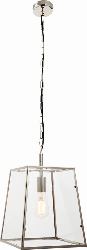 Endon glamour modern függeszték hurst nickel-nero átlátszó end76225