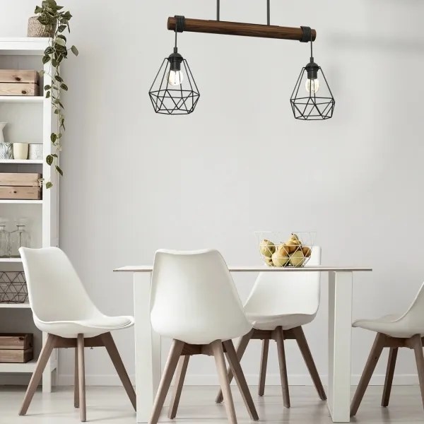 Felületre szerelhető csillár ACERO 2xE27/60W/230V