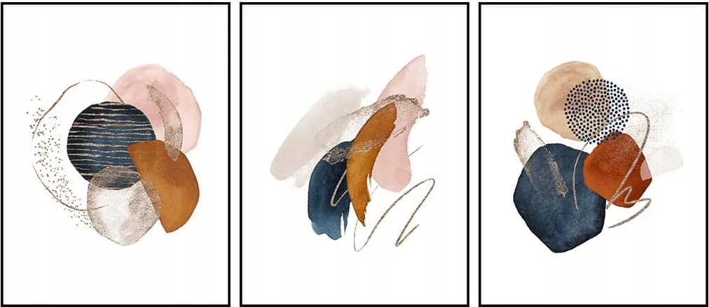 Poszterek képek absztrakt grafika minták 40x50