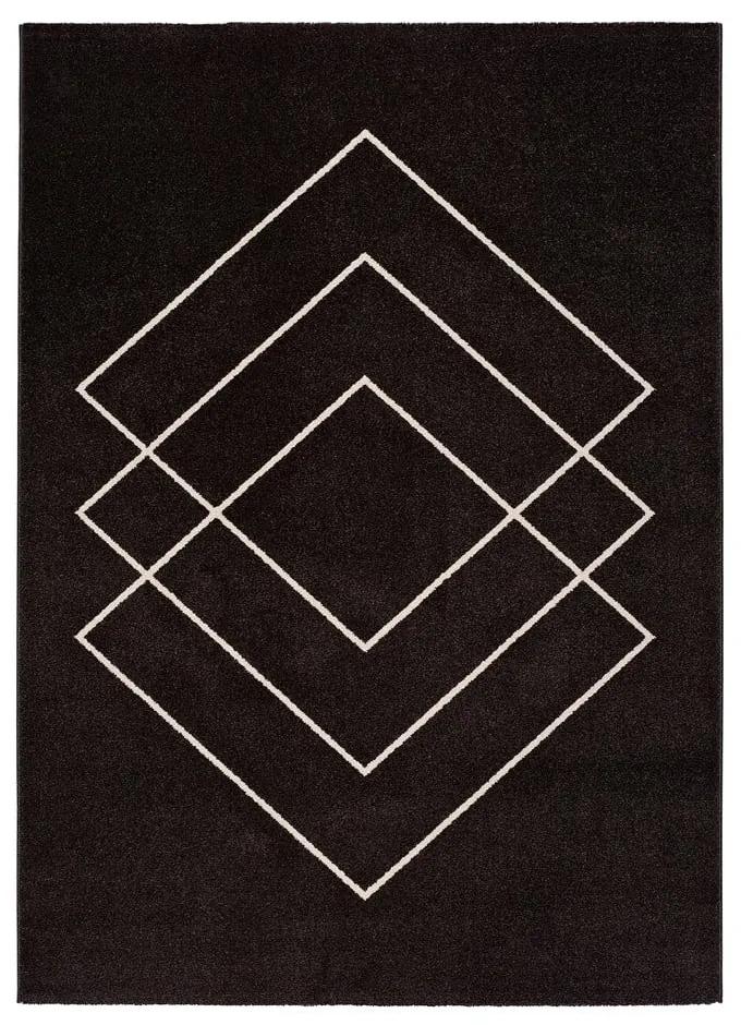 Breda fekete szőnyeg, 230 x 160 cm - Universal