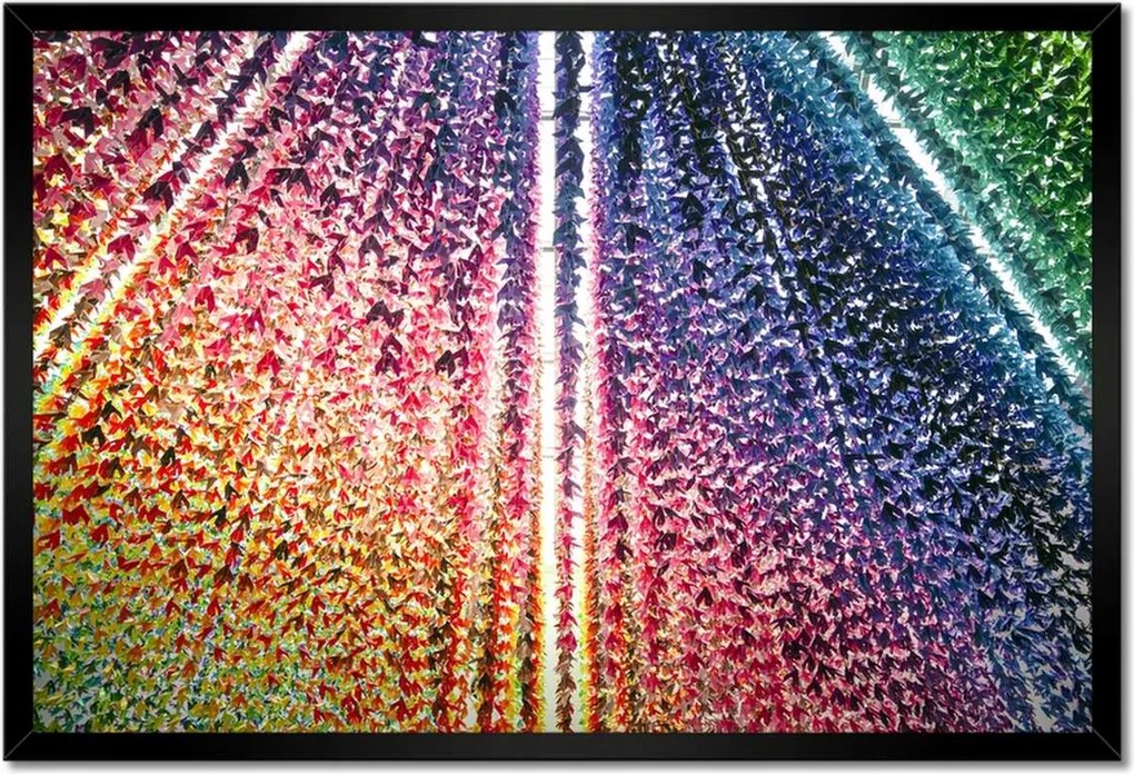 Poszterek keretben 60x40 Többszínű origami