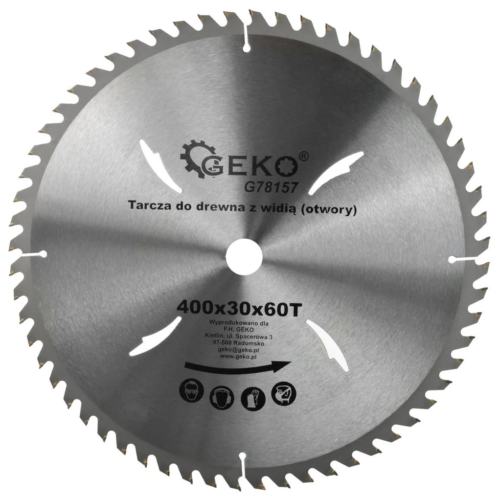 Fűrészkorong 400mm 60T 30mm 40190