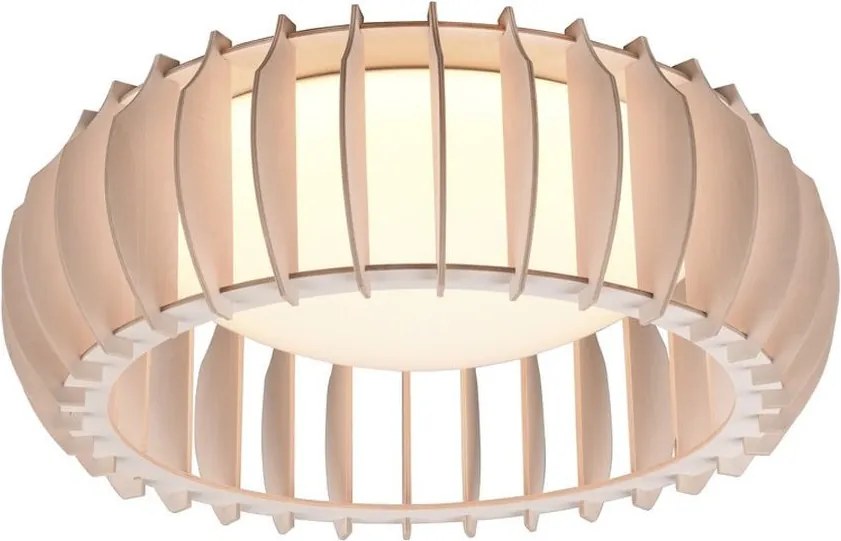 TRIO R62171130 MONTE Japandi Mennyezeti Lámpa Sötét Fa, Világos Fa LED IP20