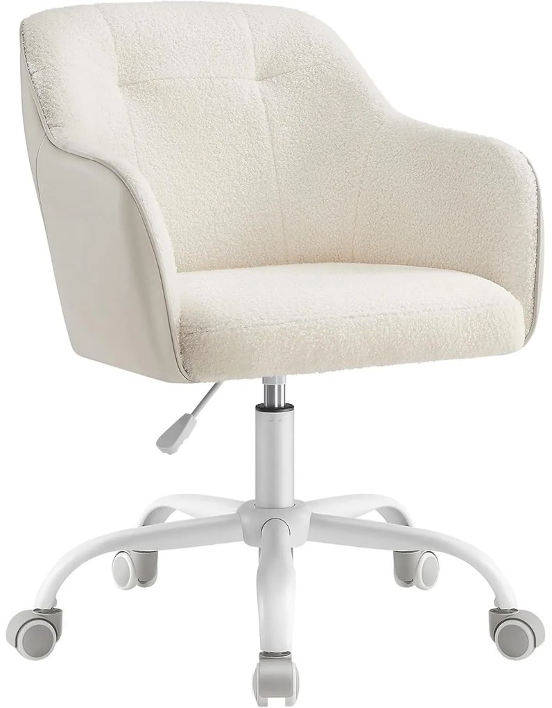 irodai forgószék, állítható magasságú íróasztalszék, cappuccino bézs színben