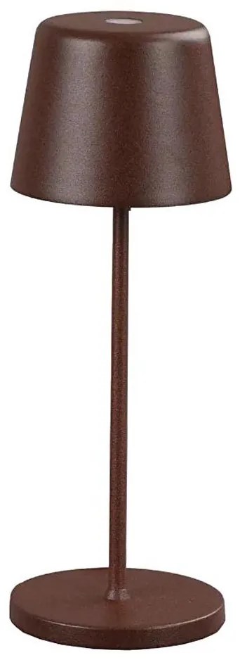 Ideal Lux - CUTE LED/2,5W/3,7V IP65 érintős, állítható barna asztali lámpa