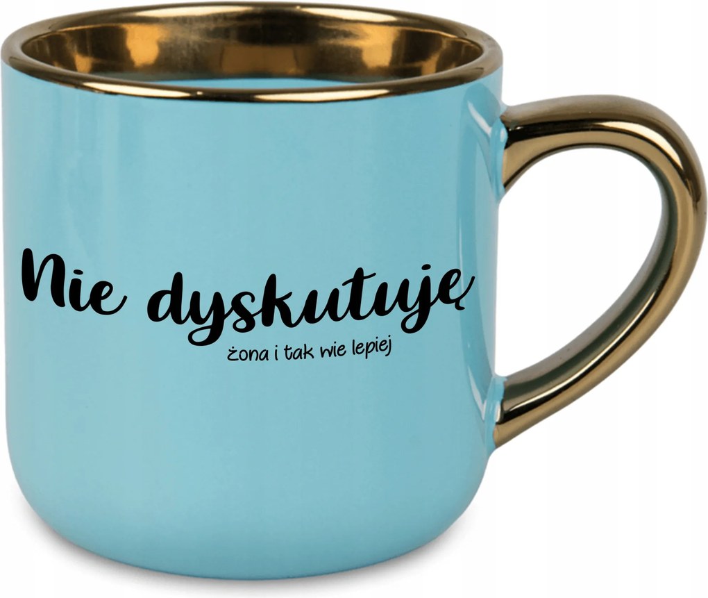 Bögre Nagy Kék Nem Vitatkozom Ajándék Feleség Férj Pár Házasság