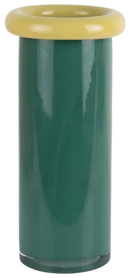 Sötétzöld üveg váza (magasság 27,5 cm) Plegado – PT LIVING