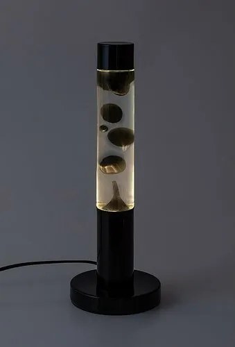 Rabalux 76027 Lavastic dekoratív lávás asztali LED lámpa, fekete