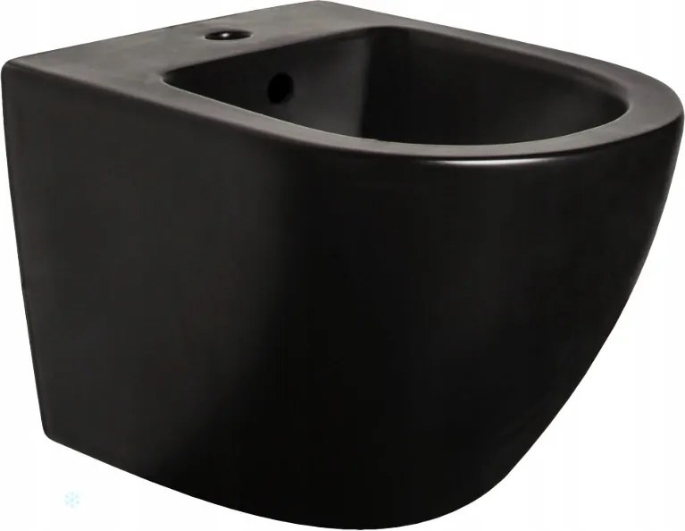Függesztett bidé ovális Aquatech M203 fekete matt kerámia