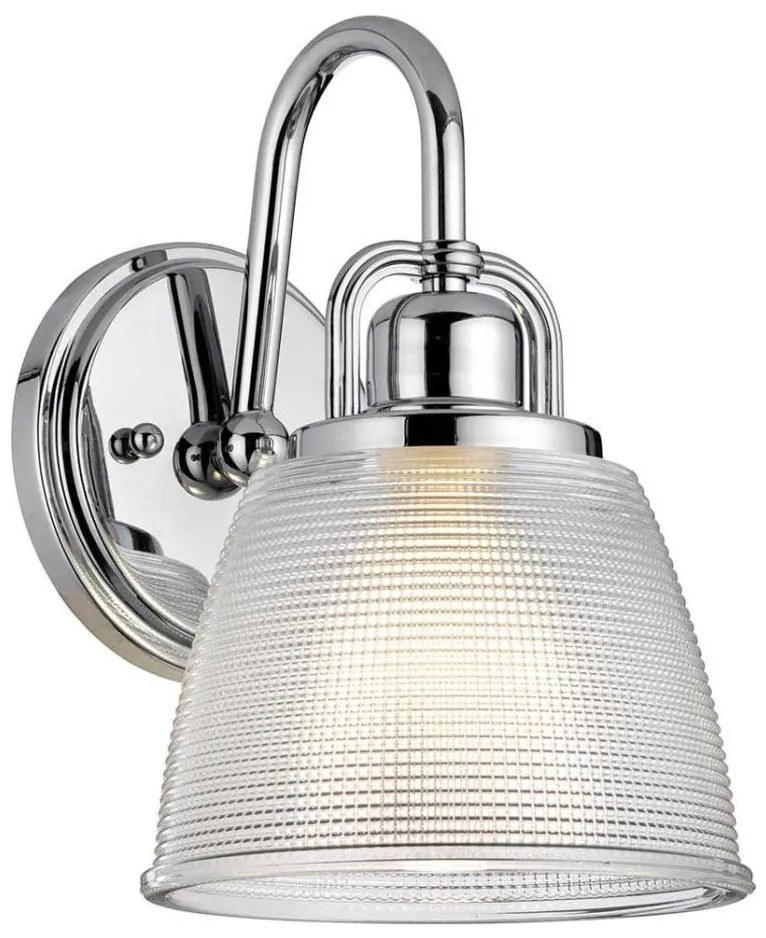 Quoizel QZ-DUBLIN1-PC - LED Fürdőszobai lámpa DUBLIN 1xG9/3W/230V IP44 króm