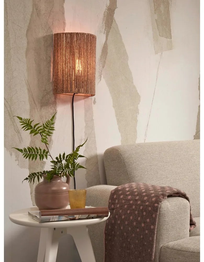 Natúr színű fali lámpa Iguazu – Good&Mojo