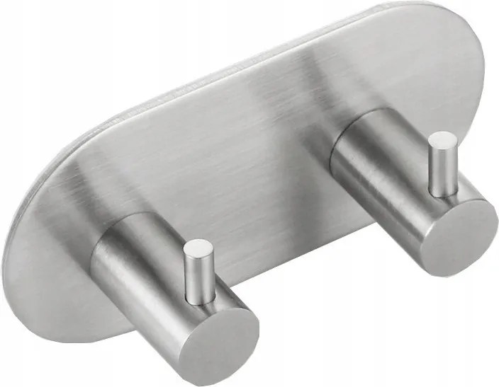 Dupla öntapadós akasztó, kerek