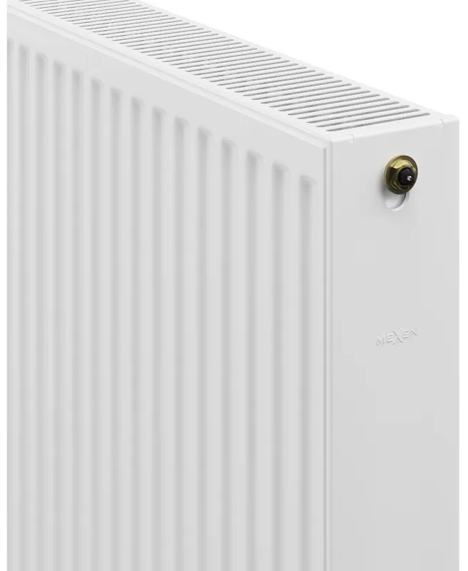 Mexen CV22, acél panel radiátor 500 x 600 mm, oldalsó és alsó 50 mm csatlakozás, 855 W, fehér, W622-050-060-00