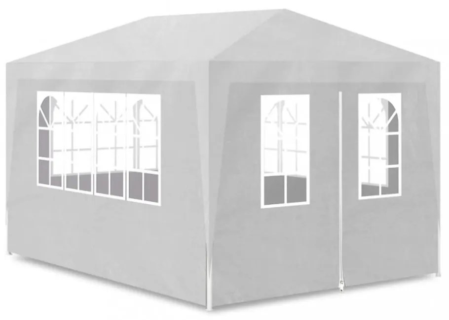 fehér partisátor 3 x 4 m
