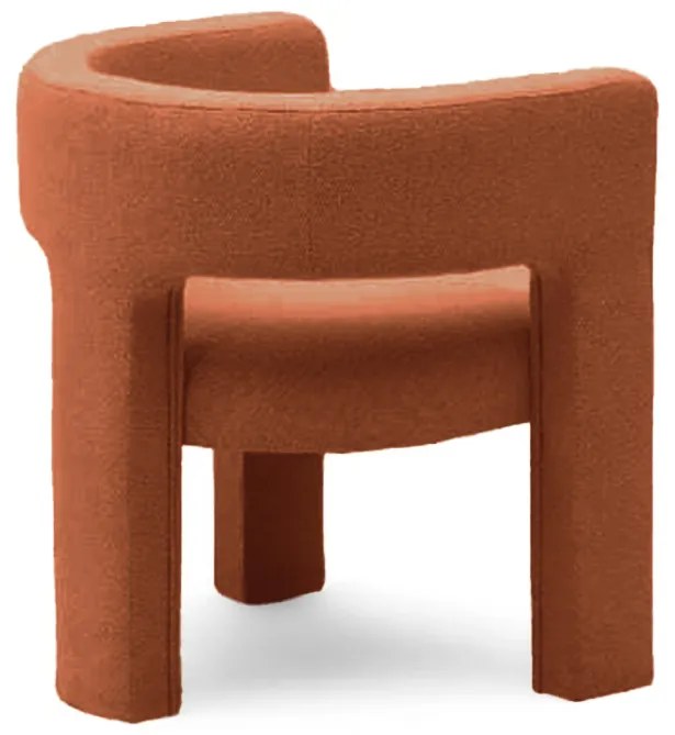 Narancssárga design fotel ALPAH B