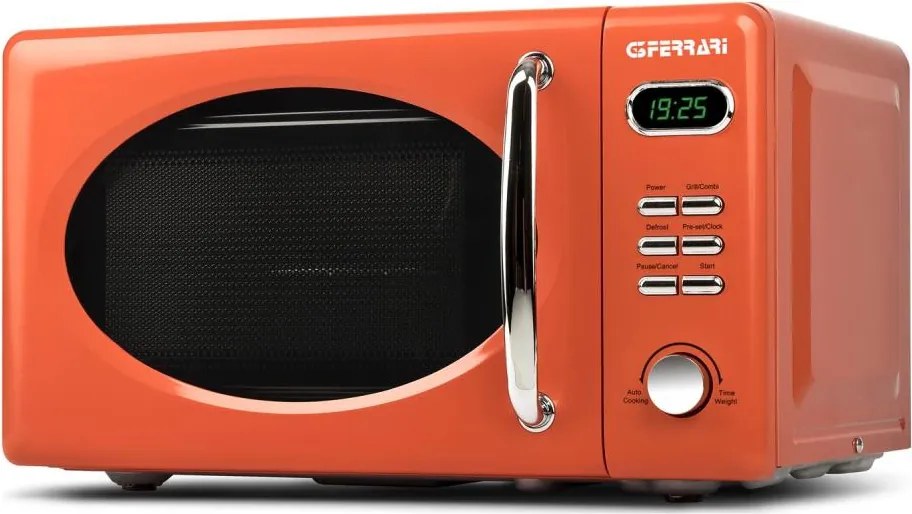 G3Ferrari G1015509 - 1150 W/230 V, 20 l mikrohullámú sütő grillel, narancssárga